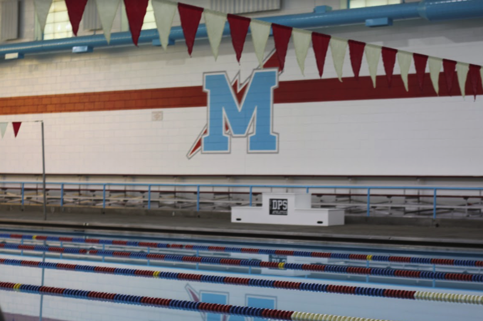 Manual high school swimming pool